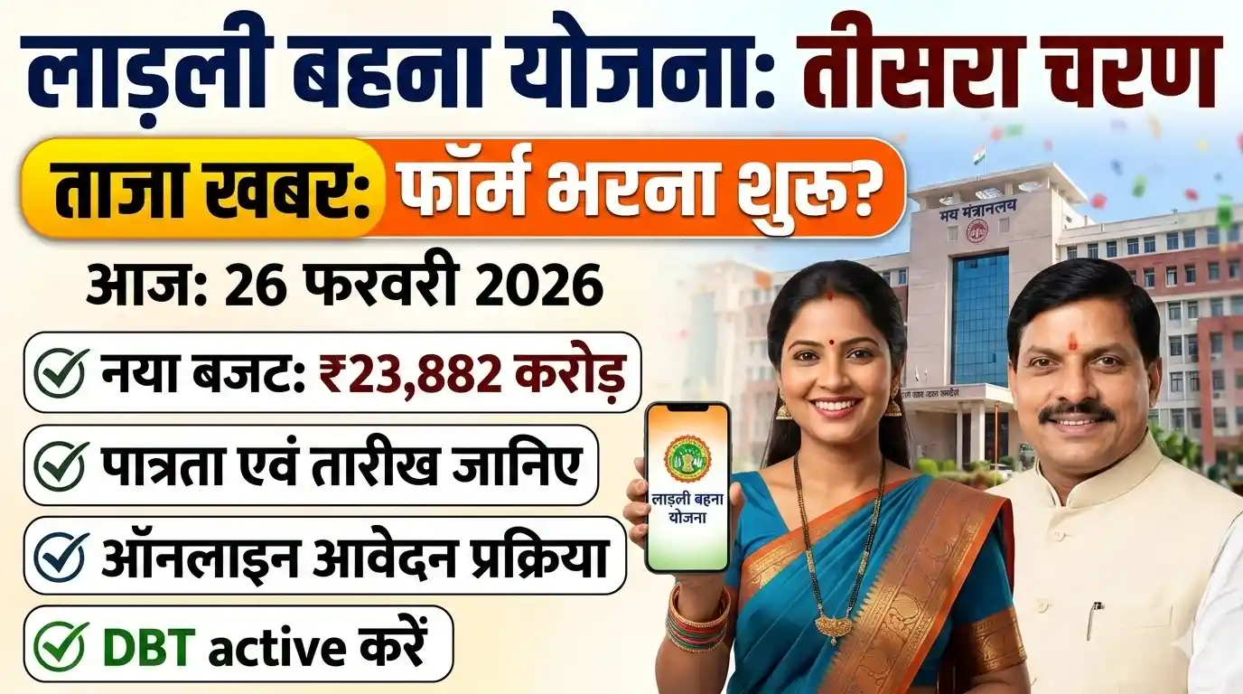 Ladli Behna Yojana 3rd Round Form